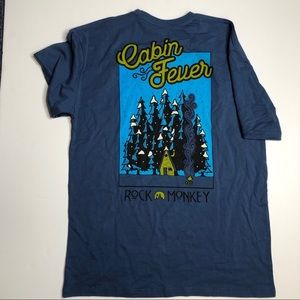 Rock Monkey Outfitters Short Sleeve Cabin Fever